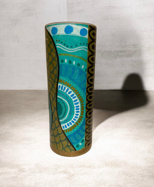 Blue and Gold Design
