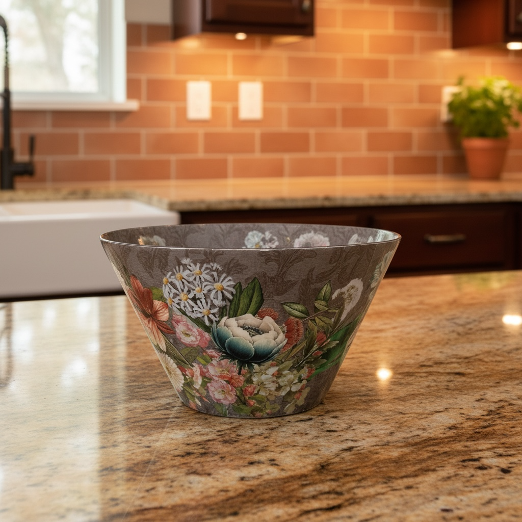 Floral Bouquet Bowl
