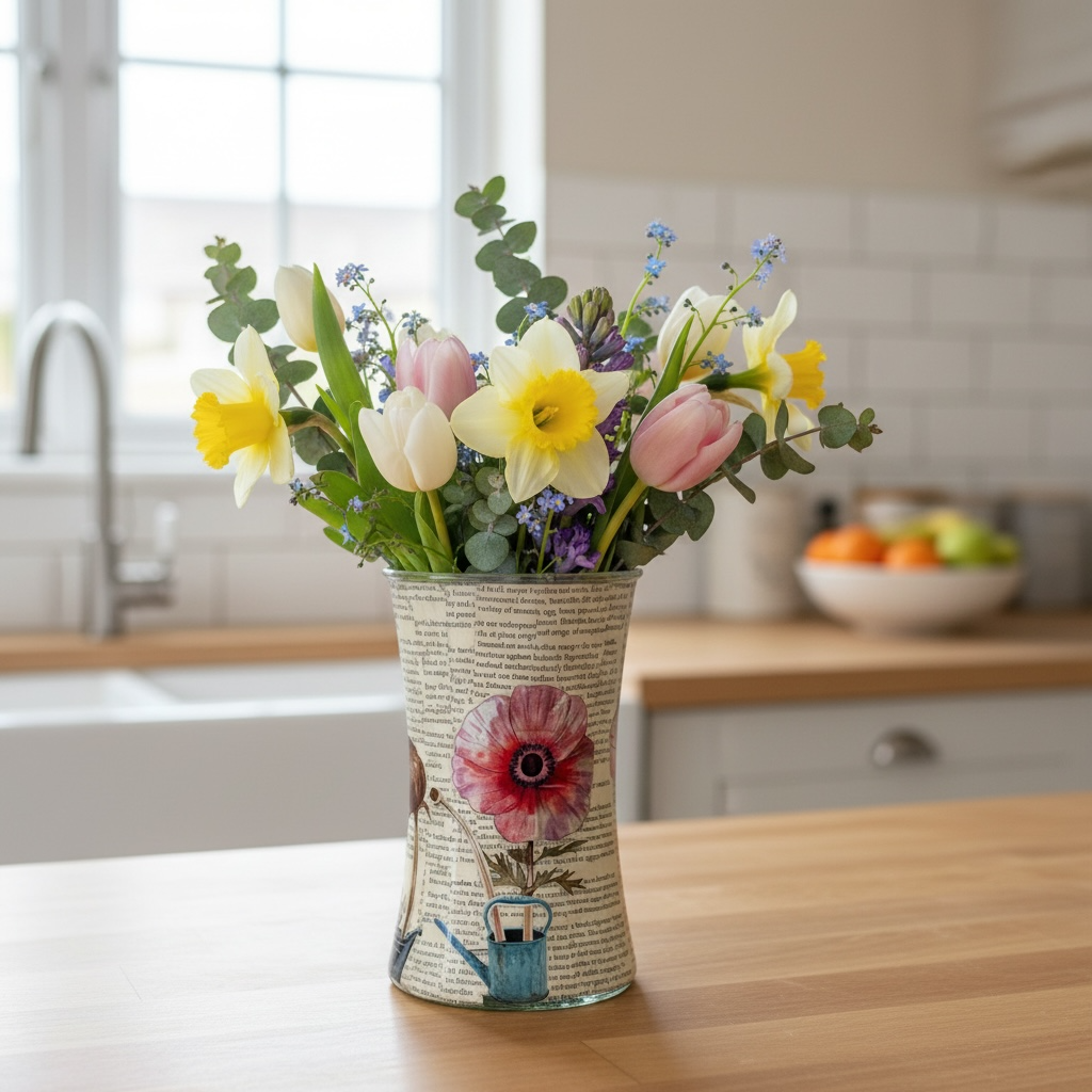 Flowers in Buckets