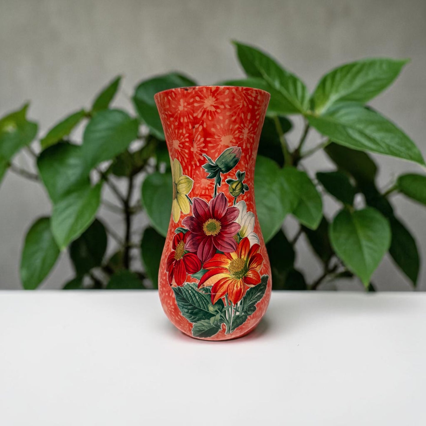 Flowers on Orange