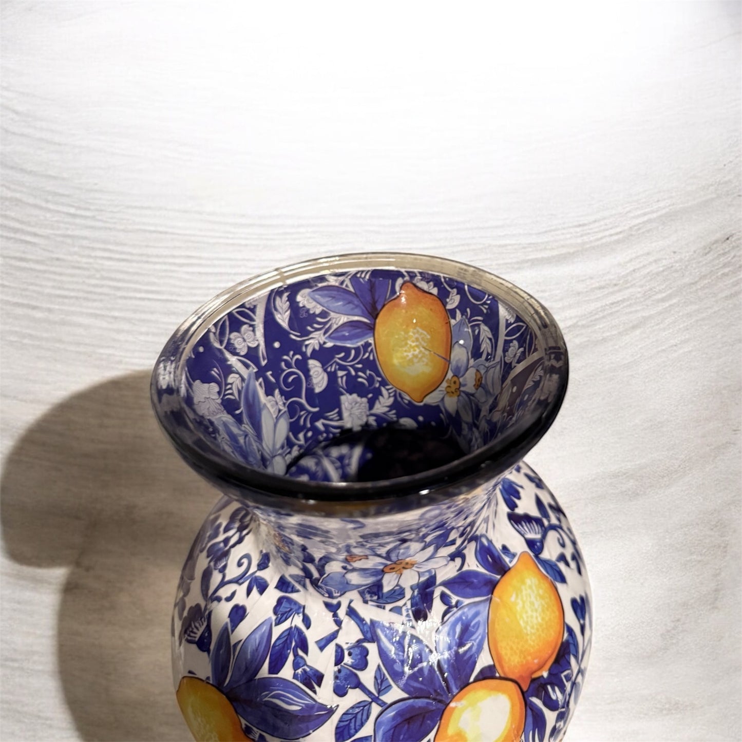 Lemons on Blue