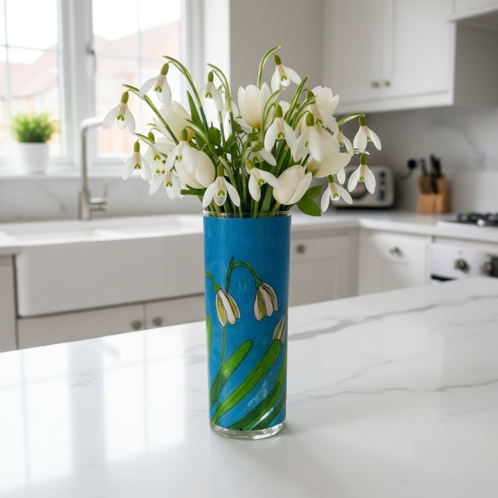 Hand Drawn Leucojum