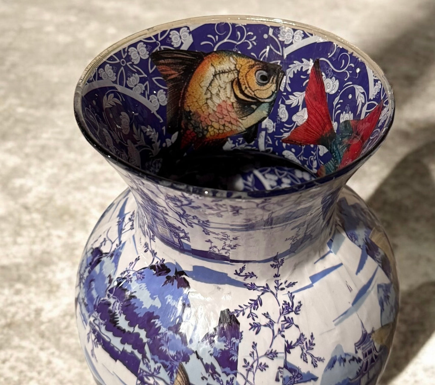 Pagodas and Koi