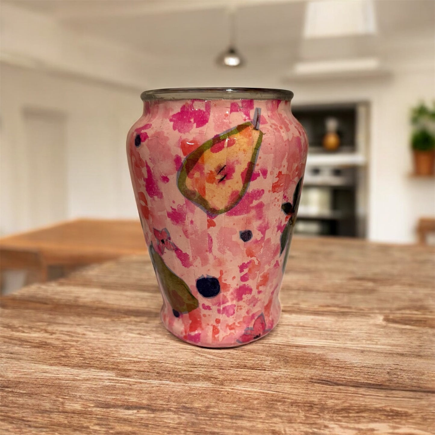 Pears on Pink