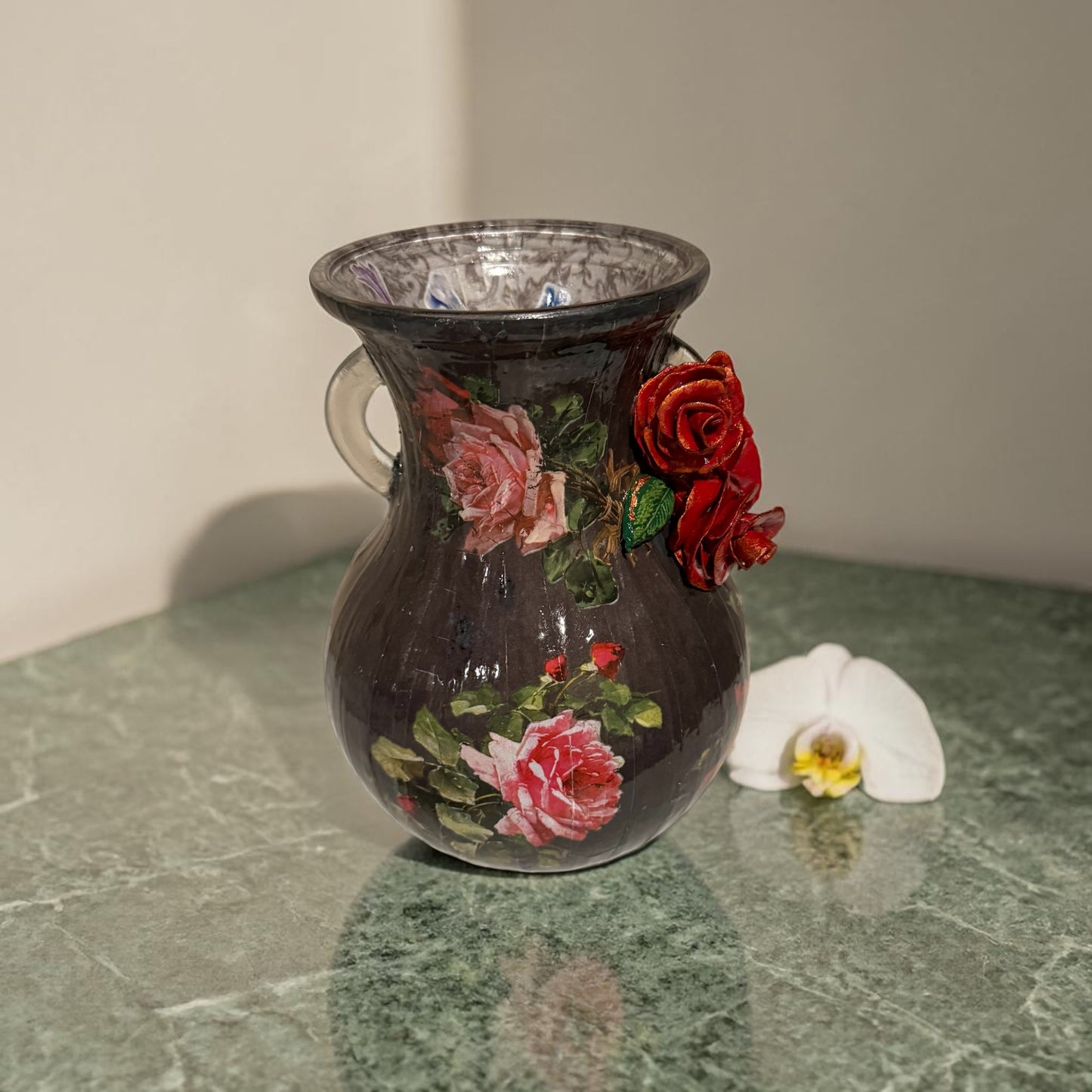 Roses on Black