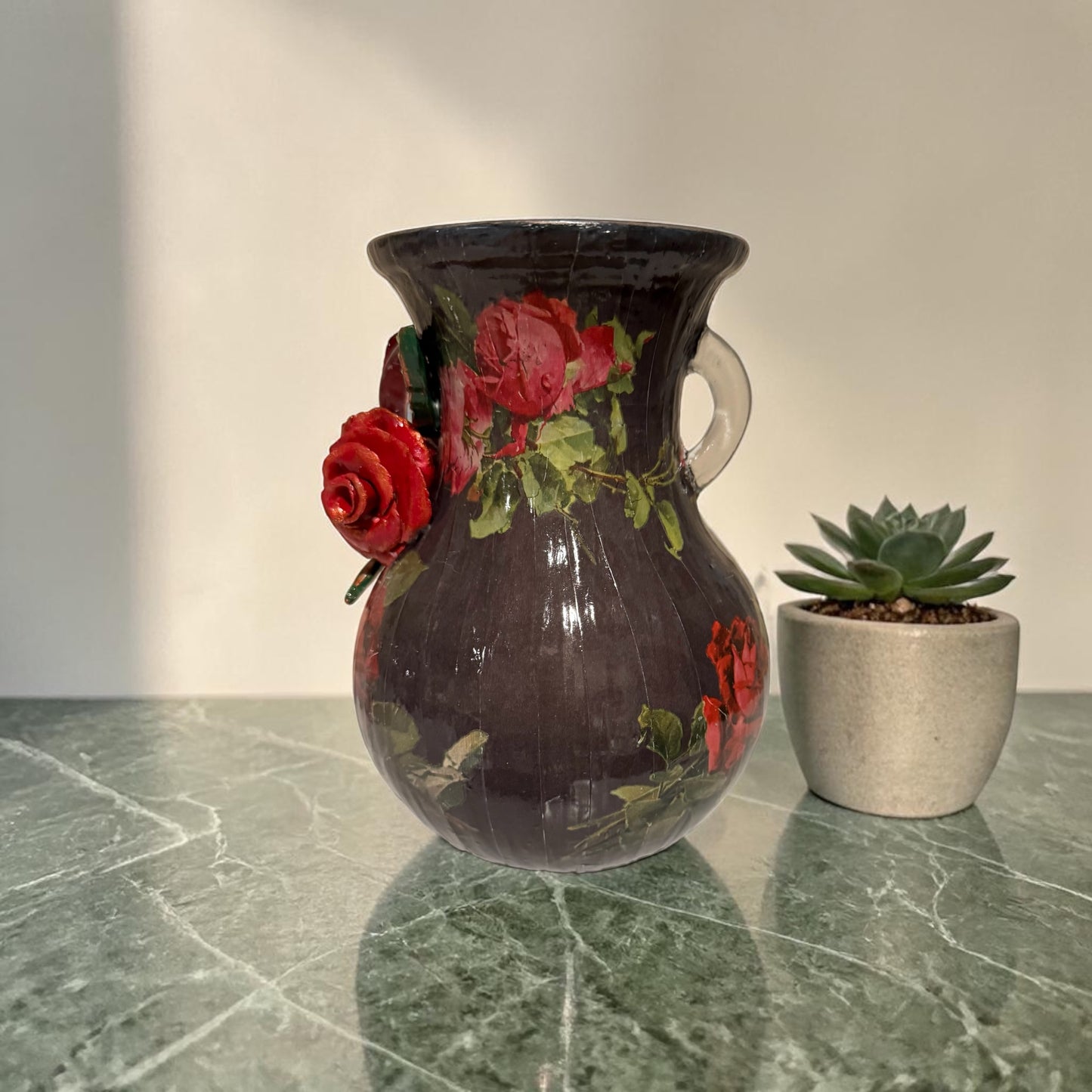 Roses on Black