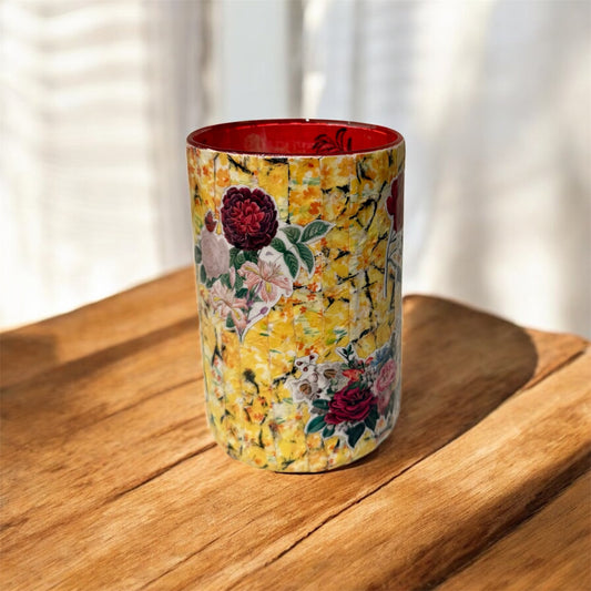 Roses on Yellow