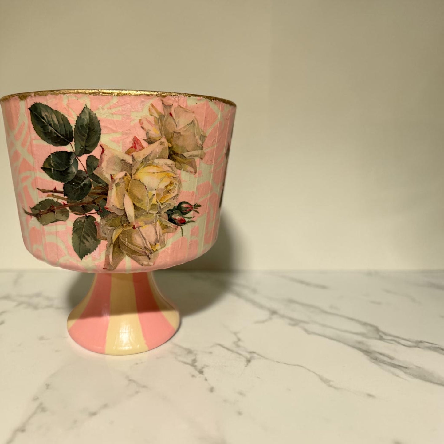 Roses Trifle Bowl